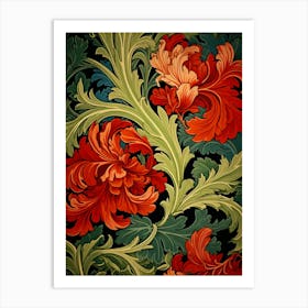 Floral Pattern 39 Art Print