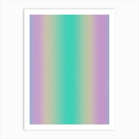 Rainbow Stripes Art Print