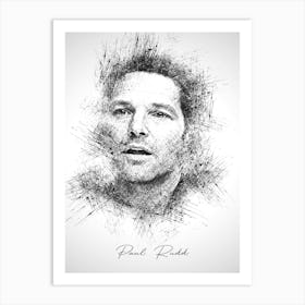 Paul Rudd Art Print