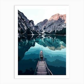 Alone Art Print