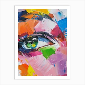 Eye Of A Woman 8 Art Print