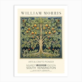 William Morris Print Poster Tree Of Life Art Print