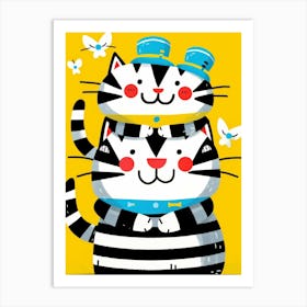 Kitty Cat 8 Art Print