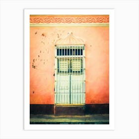 Iron Shuttered Window Cuba Art Print