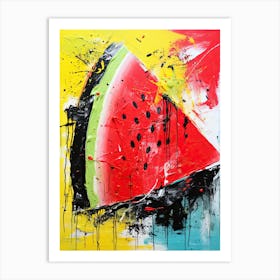 Watermelon Harmony Art Print