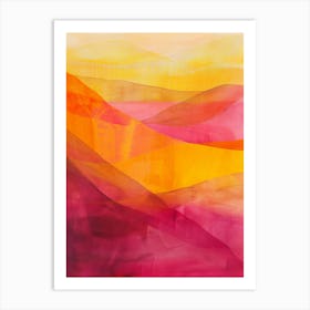 Abstract Landscape Painting 9 Art Print