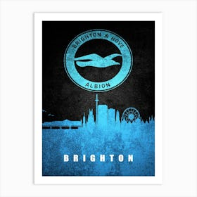 Brighton Hove Albion Art Print