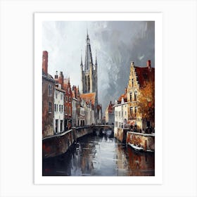 Bruges Canal 3 Art Print