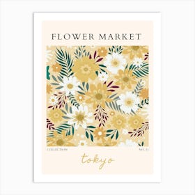 Flower Market 15 Art Print