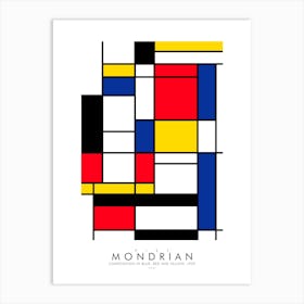 Mondrian Comp 1929 Art Print