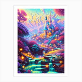 Cinderella'S Castle 3 Art Print