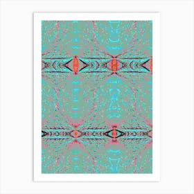 Abstract Pattern 129 Art Print