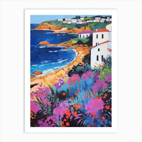 Sardinia Italy 3 Fauvist Painting Art Print