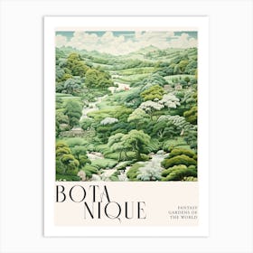 Botanique Fantasy Gardens Of The World 37 Art Print