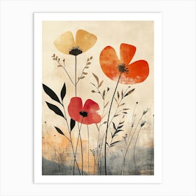 Poppies Canvas Print 28 Art Print