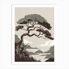 Lone Tree  Art Print