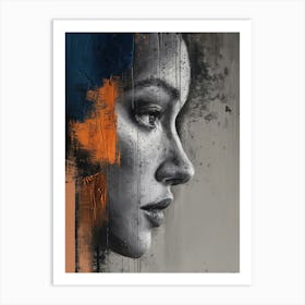 Portrait Of A Woman Art Print