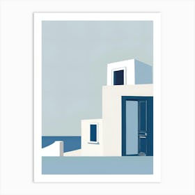 House By The Sea Art Print