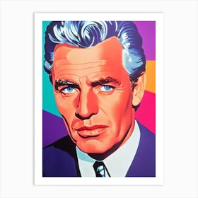 Burt Lancaster Pop Movies Art Movies Art Print