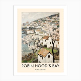 Robin Hood S Bay (North Yorkshire) Painting 3 Travel Poster Art Print