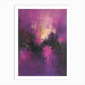 'Purple' 4 Art Print