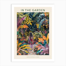 In The Garden Poster Missouri Botanical Garden 1 Art Print