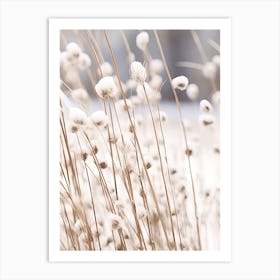 White Flowers Photography 5 Art Print