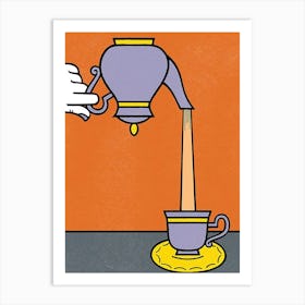 Cup Of Tea 4 Art Print