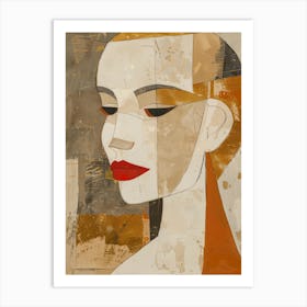 Portrait Of A Woman 414 Art Print