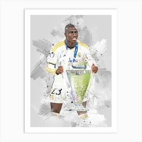 Ferland Mendy Real Madrid Art Print