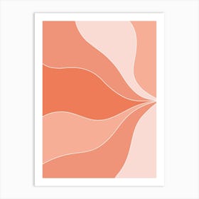 Coral Petals Art Print