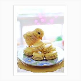 Easter Macarons Art Print