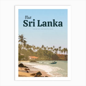 Visit Sri Lanka Art Print