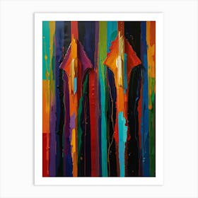 Arrows Art Print