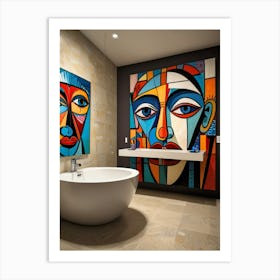 Bathroom Art Art Print