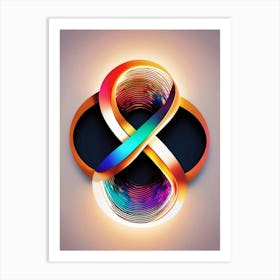 Infinity Symbol Art Print