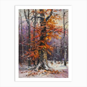 Autumn In The Woods 1 Art Print