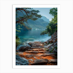 Path To The Sea Art Print