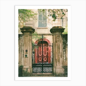 Charleston Architecture III on Film Art Print