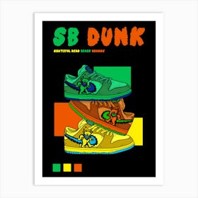 Nike Sb Dunk Art Print