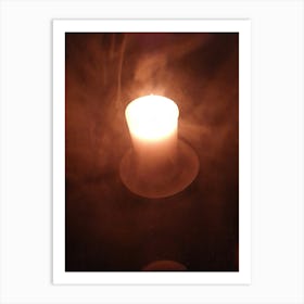 Candle Stock Videos And Royalty-Free Footage Art Print