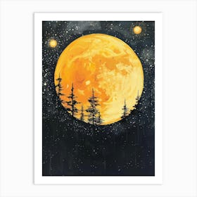 Full Moon 8 Art Print