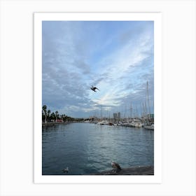 San Diego Harbor Art Print