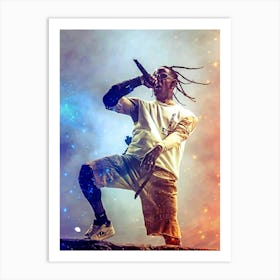 Travis Scott 52 Art Print