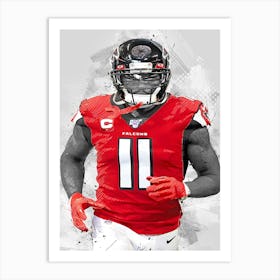 Julio Jones Atlanta Falcons Art Print