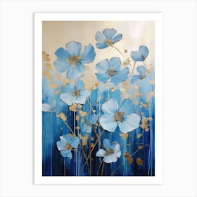 Blue Poppies 7 Art Print