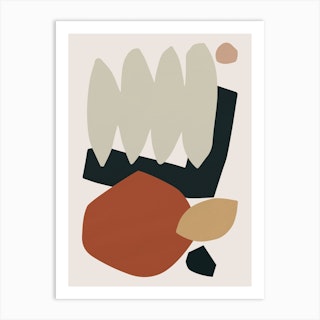 Collage Earth 2 Art Print