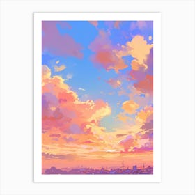 Sunset 20 Art Print