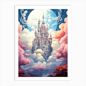 Castle In The Sky 18 Art Print