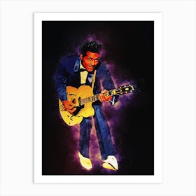 Spirit Of Chuck Berry Art Print